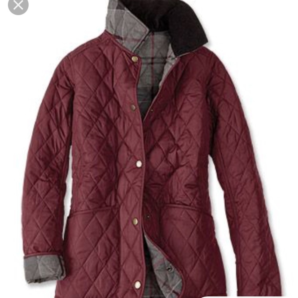 Women’s Barbour maroon Montrose Jacket